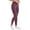 18601 Dark Rose, variant on Women's High Waist Yoga Pants Fitness Pants Tummy Control Gym Workout Running 4 Way Stretch Yoga Leggings