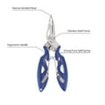 thumbnail image 1 of Tijeras de pesca, alicates de pesca multifuncionales, tijeras para quitar anzuelos de pesca, alicates de pesca de aspecto llamativo, 1 of 12