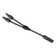 thumbnail image 1 of 1 Par De Cable De Extensión Para Panel Solar Tipo Y Con Terminal De Conexión Por Crimp Para Conector PV De Estación De Energía Solar, 1 of 7