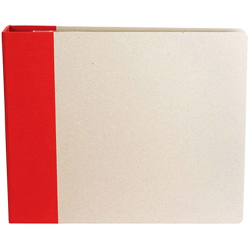 American Crafts Modern DRing Album 12''X12'', Red