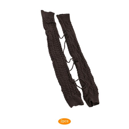 

2pcs String Women Knit Toeless Girl Socks Leggings Boots Stocking High Thigh Winter