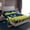Green Deepblue, variant on jejeloiu Polka Dot Queen 4-Piece Luxury Multi Circle Kids Sheet Set