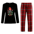 thumbnail image 4 of KHONTS Christmas Family Pajamas Xmas Matching Family Pajama Holiday Pjs Xmas Jammies Sleepwear Set 3-Black Women, 4 of 4
