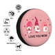 thumbnail image 4 of Fotbe Love You Mom Funda de Llanta de Repuesto con Estampado, Engrosada, Ajuste Universal para Jeep, Remolque, RV, SUV, Camión-16 inch, 4 of 6