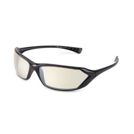 

Gateway Safety 23GB0M Metro Ultra-Stylish Eye Safety Glasses Clear In/Out Mirror Lens Glossy Black Frame