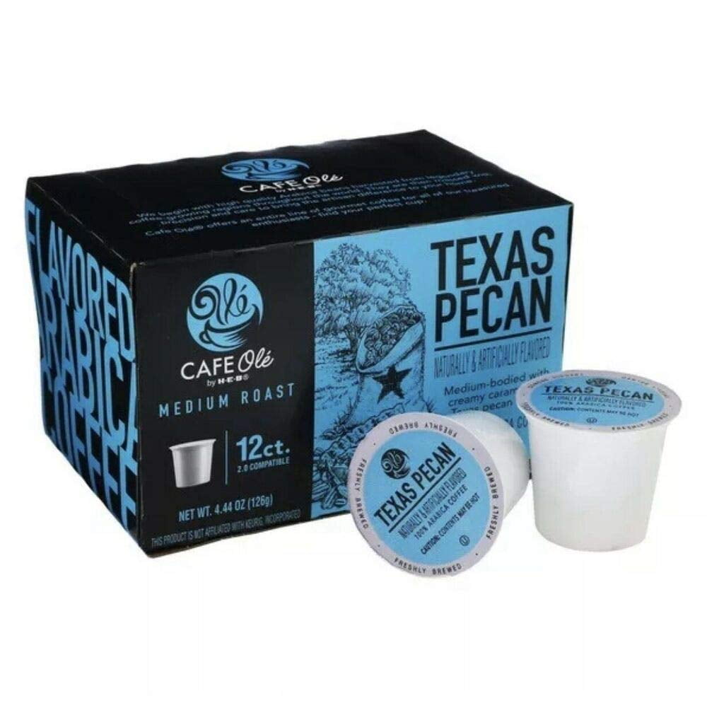 Cafe Ole by HEB Texas Pecan Medium Roast Single Serve Coffee Cups