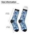 thumbnail image 2 of Kids Girls Boys Socks - Funny Cute Cat Face Fish Comfort Breathable Crew Socks for Boys Girls Kids, Soft Athletic Running Socks for Boys Socks 6-10 Years Old, 2 of 6