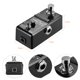 thumbnail image 5 of Pedal de efecto Ammoon Loop Station Mini guitarra Looper efecto Pedal 10 minutos de tiempo de grabación 3 modos de trabajo True Bypass Full Metal Shell con tarjeta de memoria de 1GB Tomshoo Pedal de efecto, 5 of 6