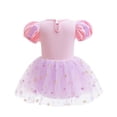 thumbnail image 6 of WIBACKER Infant Baby Girls Romper Tutu Dress 3-18M Princess Bodysuit Tulle Dresses with Headband Birthday Christmas Halloween Costume, 6 of 11