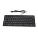 thumbnail image 5 of Teclado de idioma pequeño, teclado Teclado silencioso de 78 teclas Teclado para computadora portátil construido para durar, 5 of 8