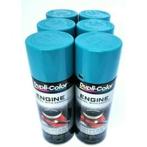 Duplicolor DE1610-6pack Engine Enamel with Ceramic Pontiac Blue color - 12 oz Aerosol Can