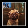 thumbnail image 1 of Uptown Pug, By Lucia Heffernan-Framed Art, 1 of 1