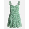 thumbnail image 5 of No Boundaries Fit and Flare Mesh Dress, Women’s XXS-XXL, 5 of 5