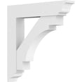 thumbnail image 1 of Ekena Millwork BKTP05X36X36MRC01 Support PVC de Qualité Architecturale Standard avec Extrémités Traditionnelles - 5 x 36 x 36 Po., 1 of 1