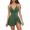Army Green, variant on XEGLSBU 1 Piece Swimsuit Women with Skirt and Sleeves Elegant Plus Size Swimsuit with Skirt Swimwear for Full Figure Swimsuit Bathing Black Size S