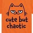 thumbnail image 3 of Cute But Chaotic  - Toddler And Youth Short Sleeve Graphic T-Shirt, 3 of 7