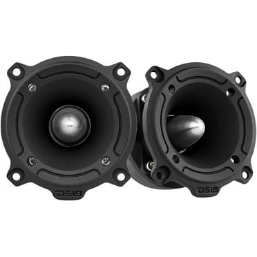 Tweeter Speaker DS18 PRO-TW1L 3.8 RGB Aluminum Super Bullet Tweeters - 400W Max Power With Built-in LED Lighting How To Install