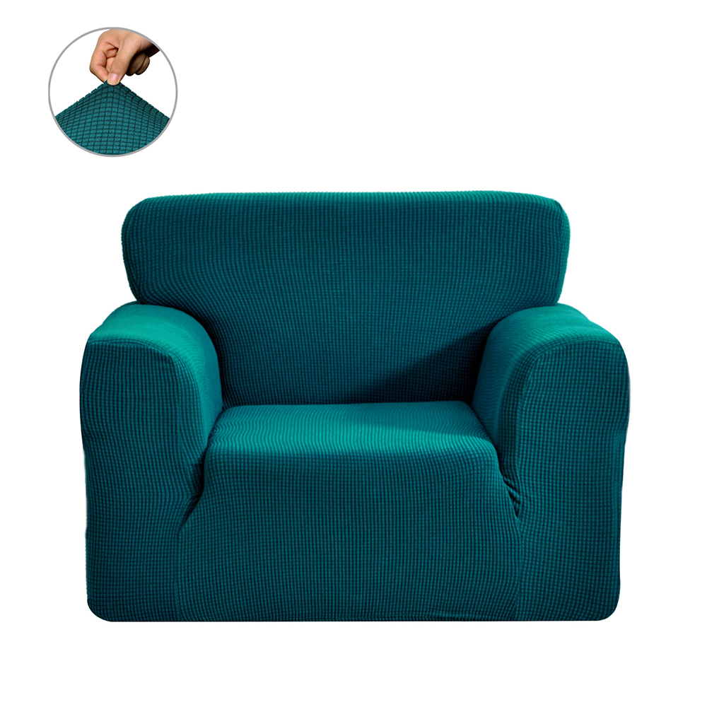 DKJ Universal Jacquard Stretchable Chair/Loveseat/Sofa Cover Strapless