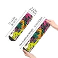 thumbnail image 4 of Naloa Colorful Pug Ankle Socks for Women Non Slip Socks No Show Socks Classic Low Cut Casual Socks Casual Socks, 4 of 7