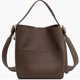 thumbnail image 1 of Bolso bandolera para mujer, bolso de hombro, bolso de piel, espacioso, tipo hobo, para mujer, bolsos bandolera de moda, bolsos de mano, bolso tipo cubo, cartera, bolso de viaje, bolso de, 1 of 5