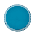 thumbnail image 6 of Tcbosik Outdoor Metal Side Table, 12" Round End Table, Barrel Shape Accent Table for Living Room, Patio, Deck, Porch, No Assembly Required, Blue, 6 of 7