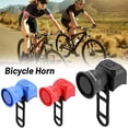 thumbnail image 3 of Bicycle Horn, 200mAh Battery, ABS Material, Waterproof Design, Loud Sound, USB Charging, Easy Installation, Multi Sound Modes, for Safe Riding, 3 of 8