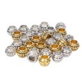 thumbnail image 1 of Beard Tube Beads, Dreadlocks Beads 30pcs DIY Hair Beads    For Daily Use For Holiday Party, 1 of 8