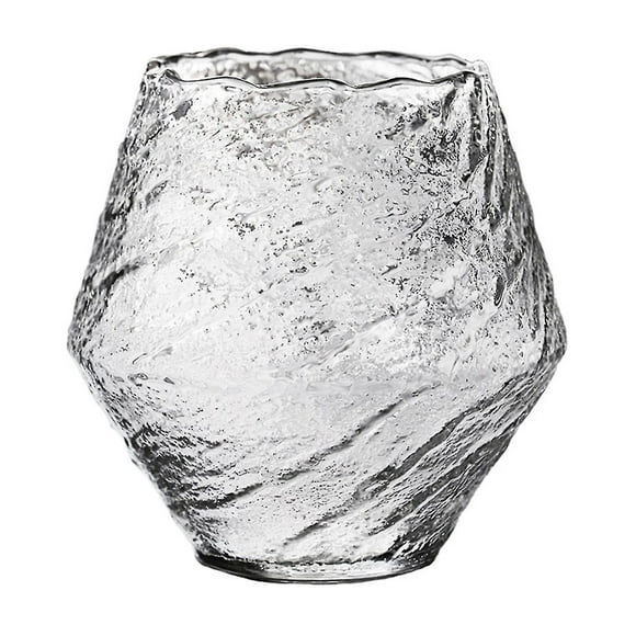 Japanese Handmade Hammered Whiskey Glass Heat-resistant Juice Cup Liquor Whisky