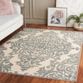 thumbnail image 2 of SAFAVIEH Paradise Edna Damask Area Rug, Grey/Multi, 5'3" x 7'6", 2 of 8