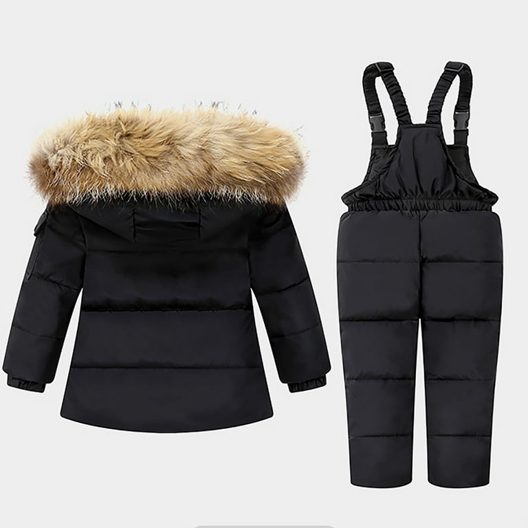 Generic Children Baby Girls Boys Down Jacket Set for Boys Girls