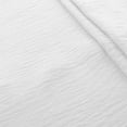 thumbnail image 6 of Fengqque Short Sleeves Shirts for Womens V-neck Rolled Cuff Button Up Loose Solid Casual Blouse T-Shirt Pullover Tops Women's Tops White XL(XL), 6 of 6