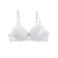 thumbnail image 5 of Women's Lace Underwire Bra Everyday Comfortable Push Up Lingerie Soft Support Everyday Wear Seamless T Shirt Bra For Women Bra For Women, 5 of 5