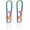 Colorful, variant on VIPERADE VAT1 Heavy Duty Titanium Zipper Pulls Replacement, Universal Zipper Pull Tab Repair Kit for Jackets, Coats, Suitcases, Luggage, Backpacks, Handbags and EDC Pouches