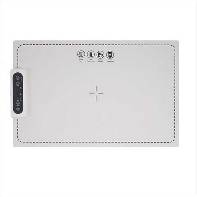 Almohadilla Térmica Eléctrica para Bandeja para Calentar Alimentos para Mesa Comedor para Alimentos Tabla Cortar para Calentar Platos Calientes (Enchufe EE. UU.)