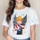 thumbnail image 2 of Camisetas de manga corta para mujer, camisetas vintage de estilo Harajuku, camisetas de mujer, camisetas de manga corta, camisetas de mujer ..., 2 of 4