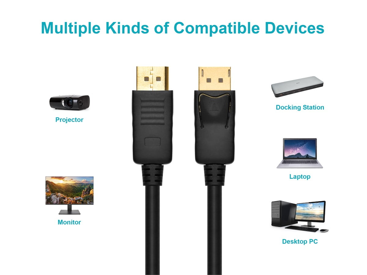 Monoprice Select Series DisplayPort 1.2 Cable 15ft 13362