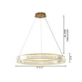 thumbnail image 5 of Bethel International Chandelier  in Gold Color, 5 of 5