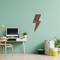 Handcrafted Wooden Lightning Bolt Wall Art – Modern Home Décor Accent ...