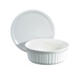 thumbnail image 1 of Corningware French White® 24 Oz Round Dish with Plastic Cover, 1 of 3