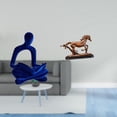 thumbnail image 2 of Figura de pensador abstracto,Estatua de pensador abstracto,decoración para el hogar,Figura de caballo,Escultura de figura de caballo en miniatura coleccionable,Estatua de animal de adorno de, 2 of 8