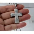 thumbnail image 3 of R.H. Jewelry Stainless Steel Cross Pendant, 3 of 4