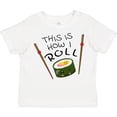thumbnail image 3 of Inktastic This is How I Roll Cute Sushi Boys or Girls Toddler T-Shirt, 3 of 5