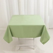 Efavormart 54" x 54" Sage Green 200 GSM Wrinkle / Stain Resistant Premium Polyester Square Tablecloths For Wedding Catering Party Decorations