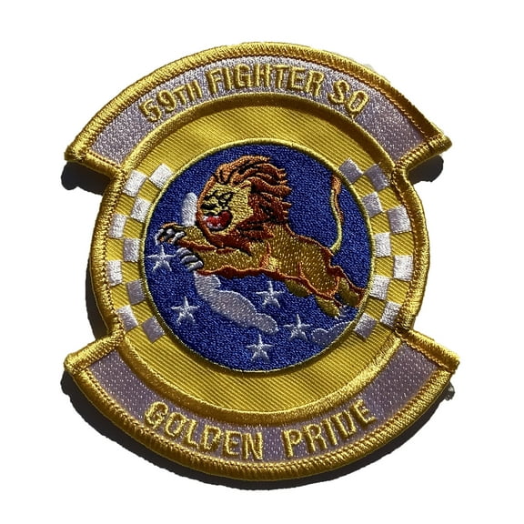 59th Fighter Squadron "Golden Pride" Patch – Sew On