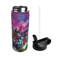 thumbnail image 3 of Guardians Of The Galaxy Water Bottle, Cute Pattern Stainless Steel Vacuum Insulated Water Bottle with Straw, 18OZ Portable Leak Proof Drinking Bottle for Outdoor Office Travel School, 3 of 8