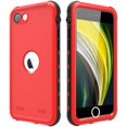 thumbnail image 1 of iPhone SE 2020 Waterproof Case, iPhone SE 2nd Gen Case Waterproof, Allytech IP68 Waterproof Build-in Screen Protector Full Protection Case Cover for Apple iPhone SE 2020, Red, 1 of 7