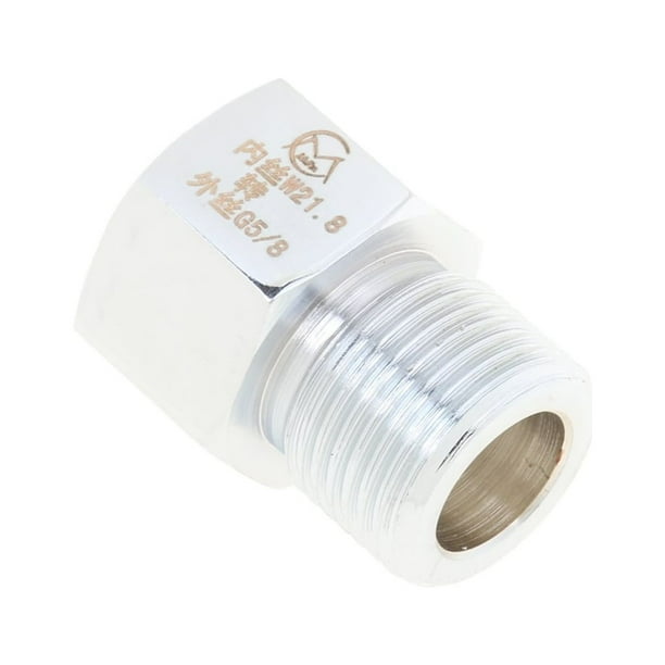 Adaptador convertidor de cilindro para tanque de acuario para regulador de CO2 G5/8, W21.8, M22 W21.8 a G5 / 8