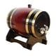 thumbnail image 2 of Barril de madera, barril de cerveza con soporte, decoración vintage, regalo, barril de vino, cubo de vino para entretenimiento de vino 1L Vino Tinto, 2 of 9