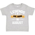 thumbnail image 3 of Inktastic Legends Are Born in August Boys or Girls Toddler T-Shirt, 3 of 5