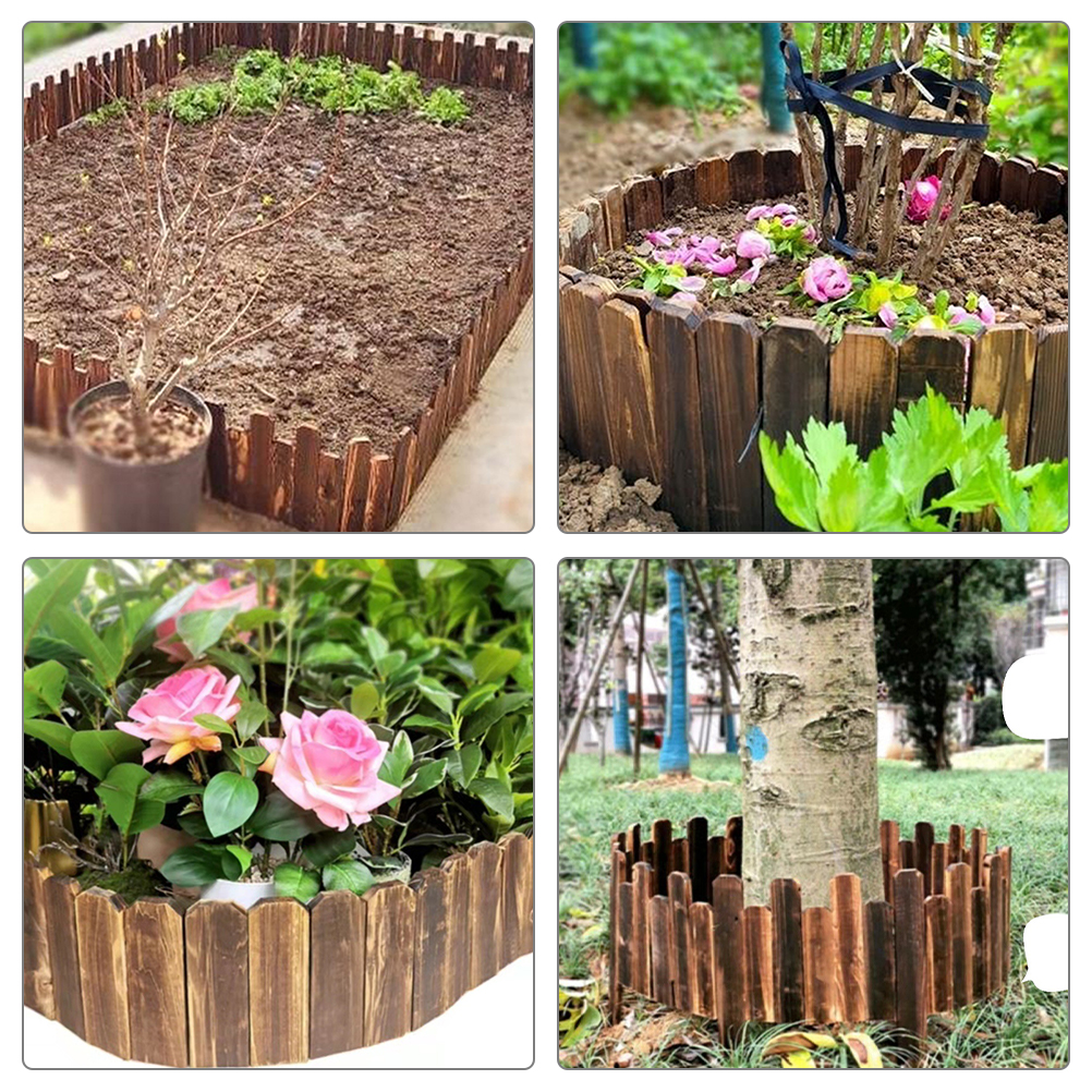 LEXSOMEO Fence Garden Decor Garden Edging Border Fence Decor Garden Fence Ornament Lawn Border